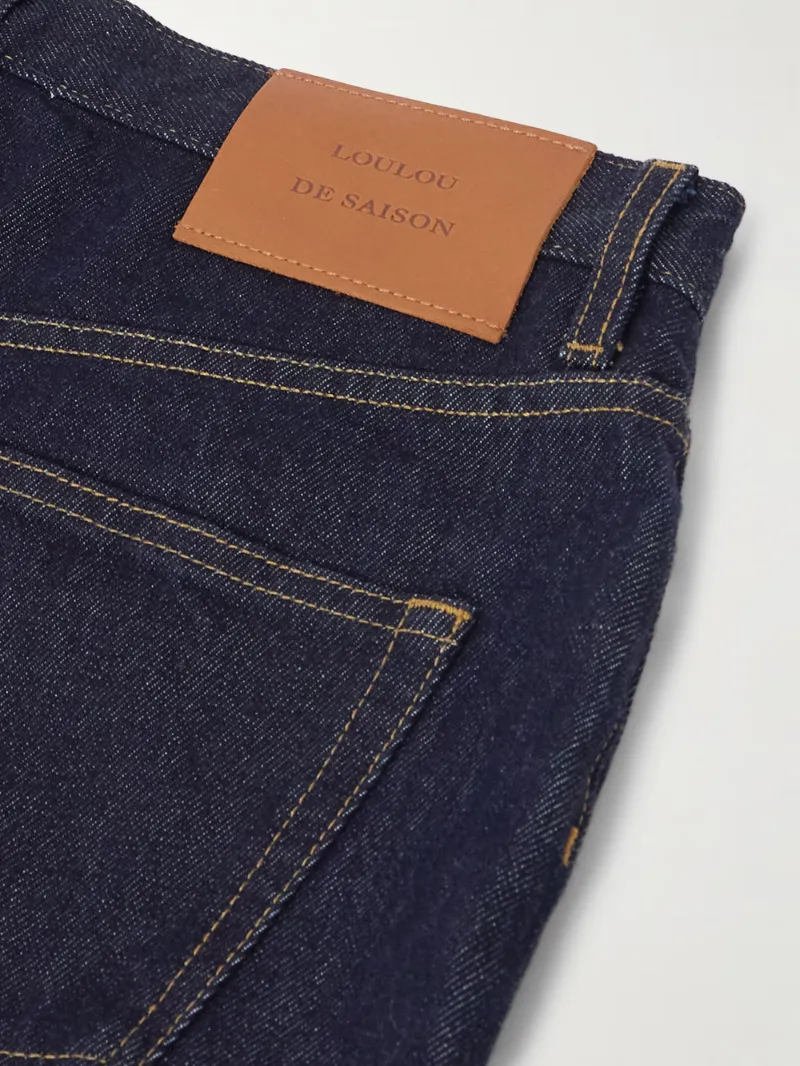 Jude Organic High-Rise Straight-Leg Jeans