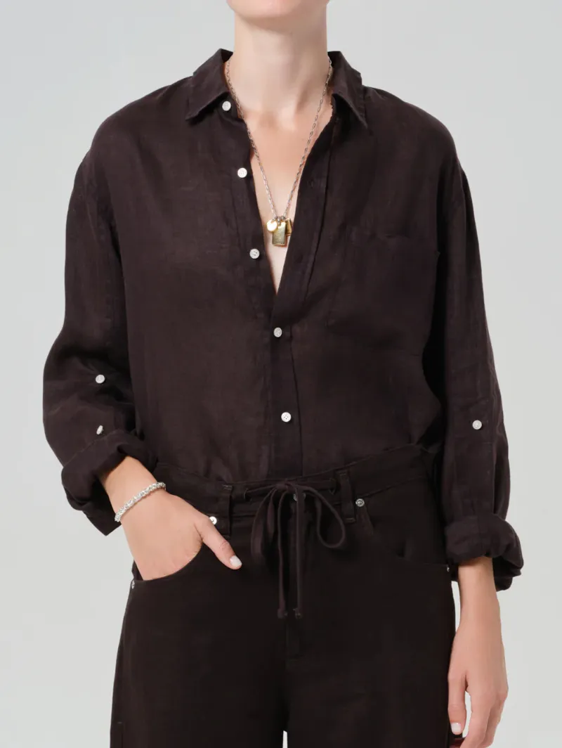 Citizens Of Humanity Kayla Linen Shirt