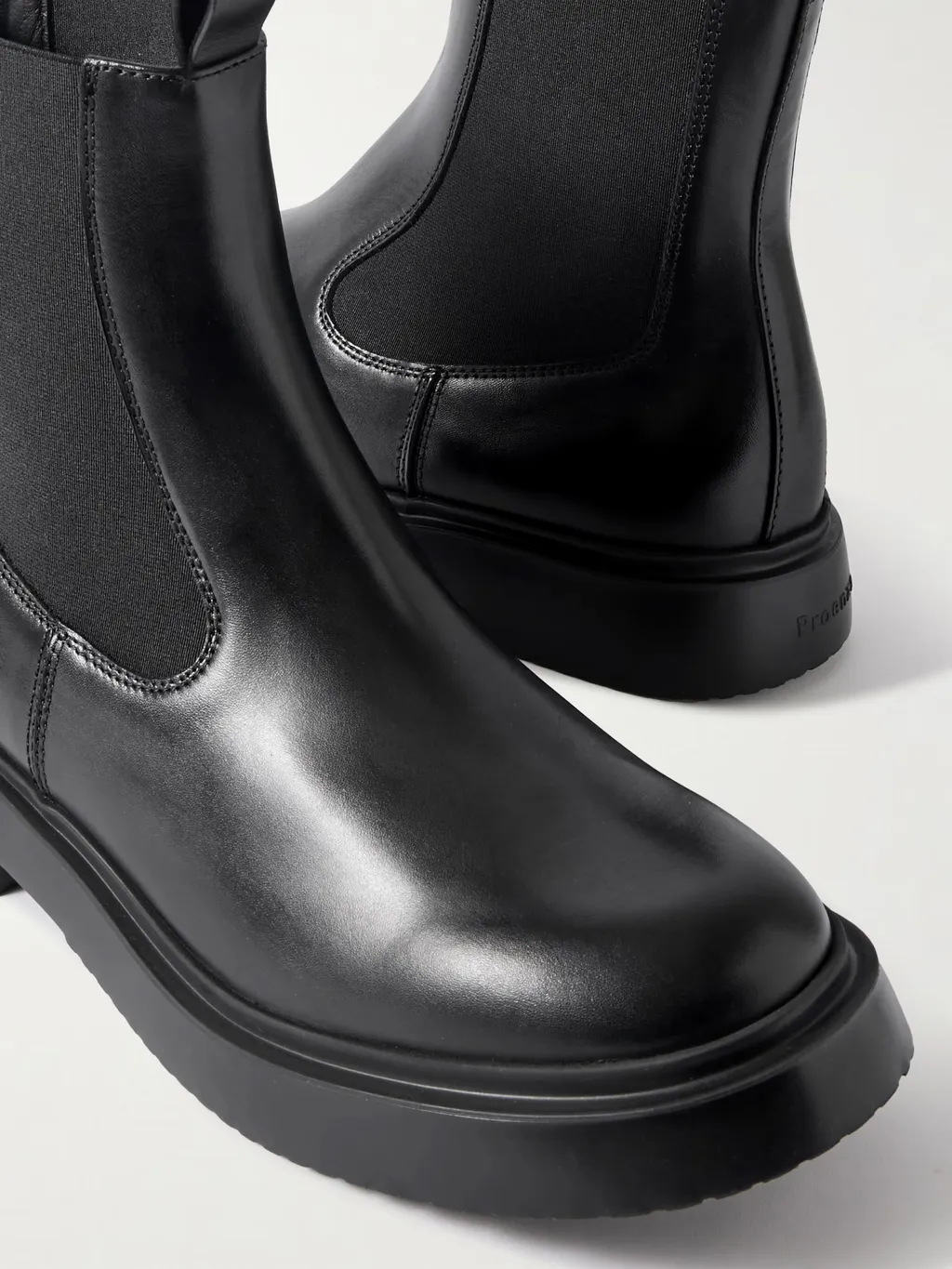 Bank Leather Chelsea Boots