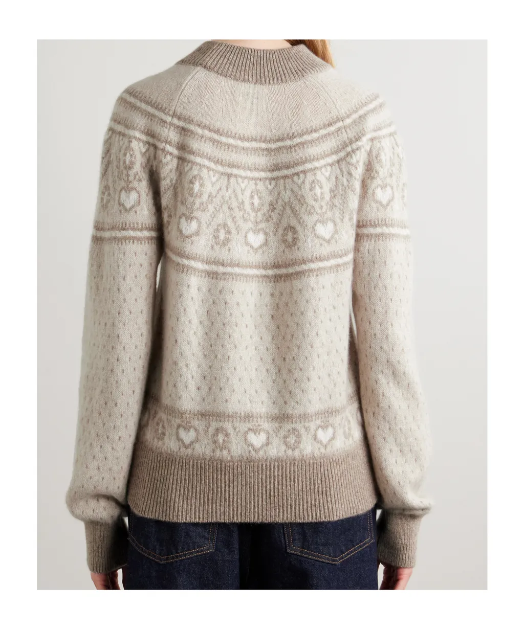 Guy Fair Isle Cashmere Sweater
