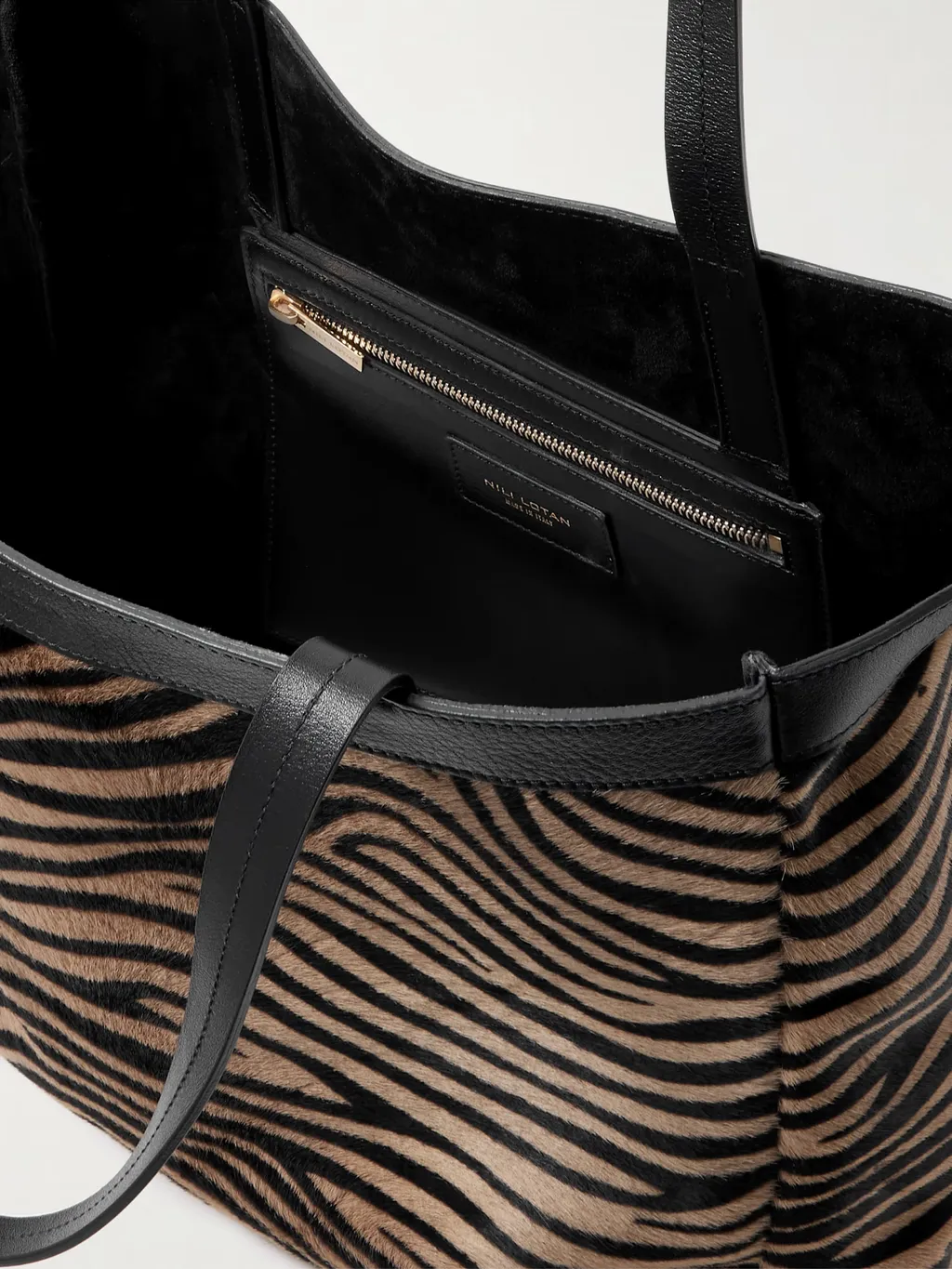 Loren Medium Zebra Print Handbag
