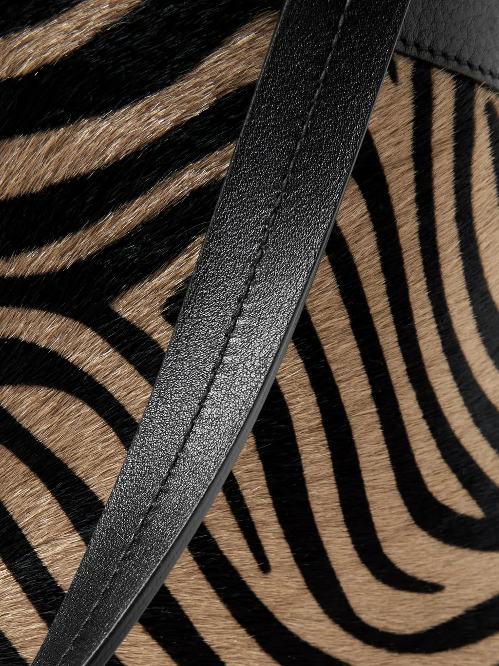 Loren Medium Zebra Print Handbag