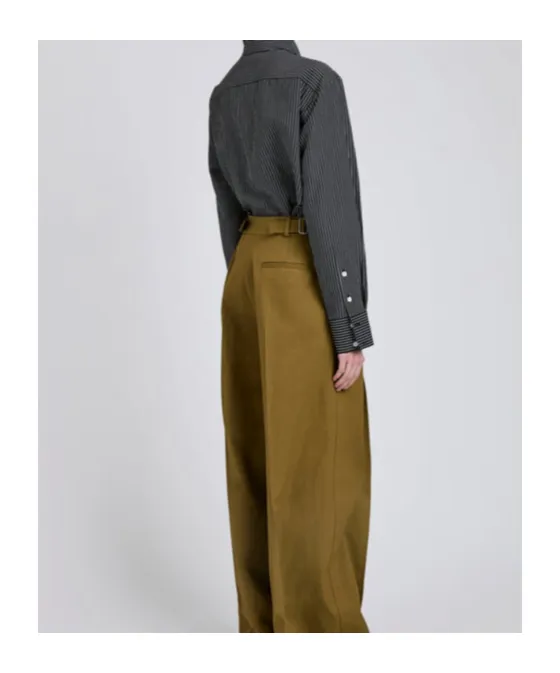 Lyndsey Striped Poplin Shirt