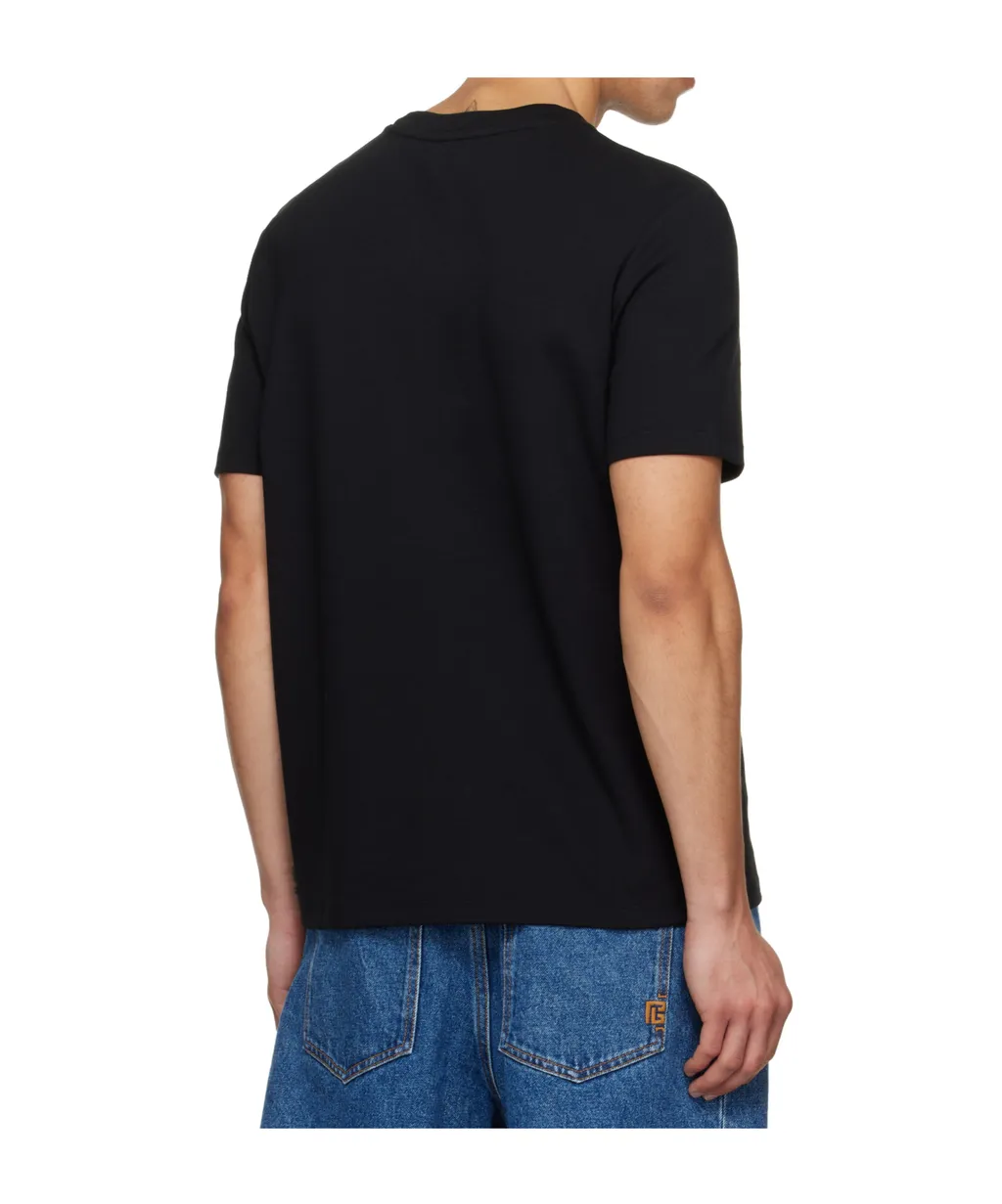 Balmain Logo Embroidered T-Shirt