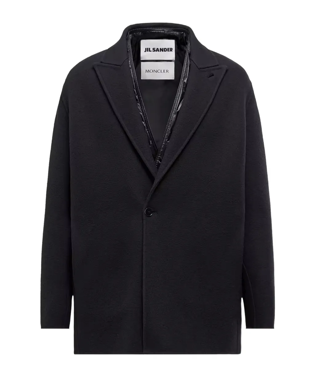 Moncler + Jil Sander Rhamnose 3-In-1 Mono-Breasted Down Jacket