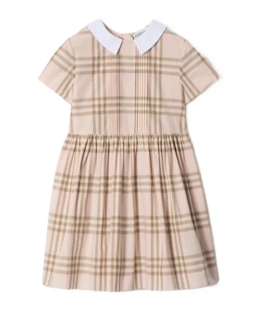 Burberry Kids Eadelle Checked Dress