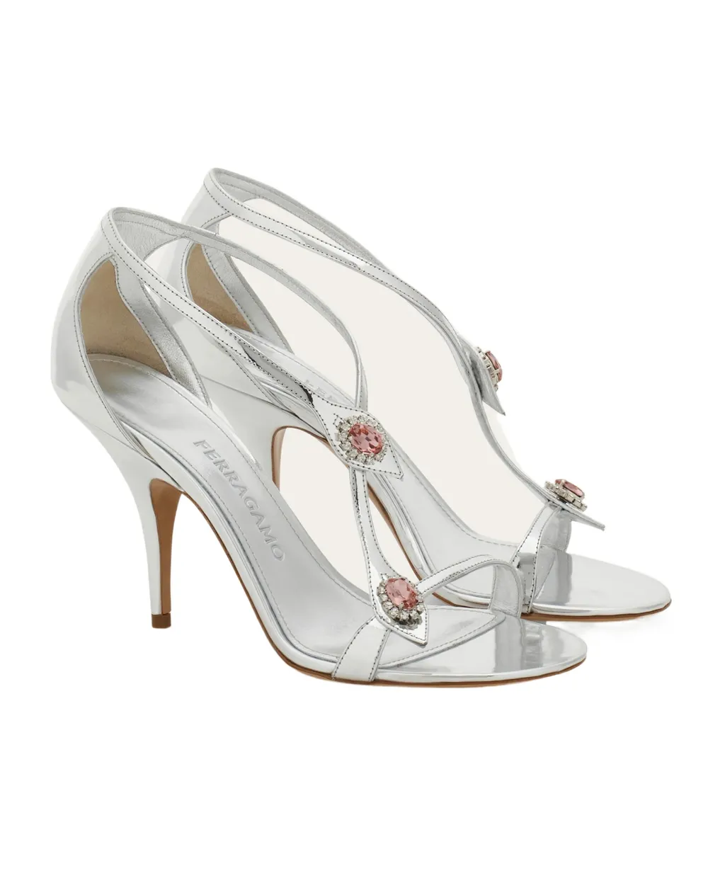 Ferragamo Embellished Heeled Sandals