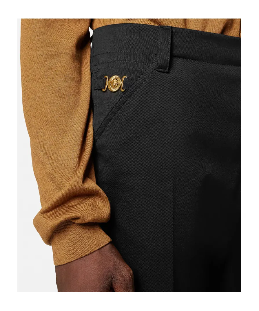Versace Gabardine Chino Pants