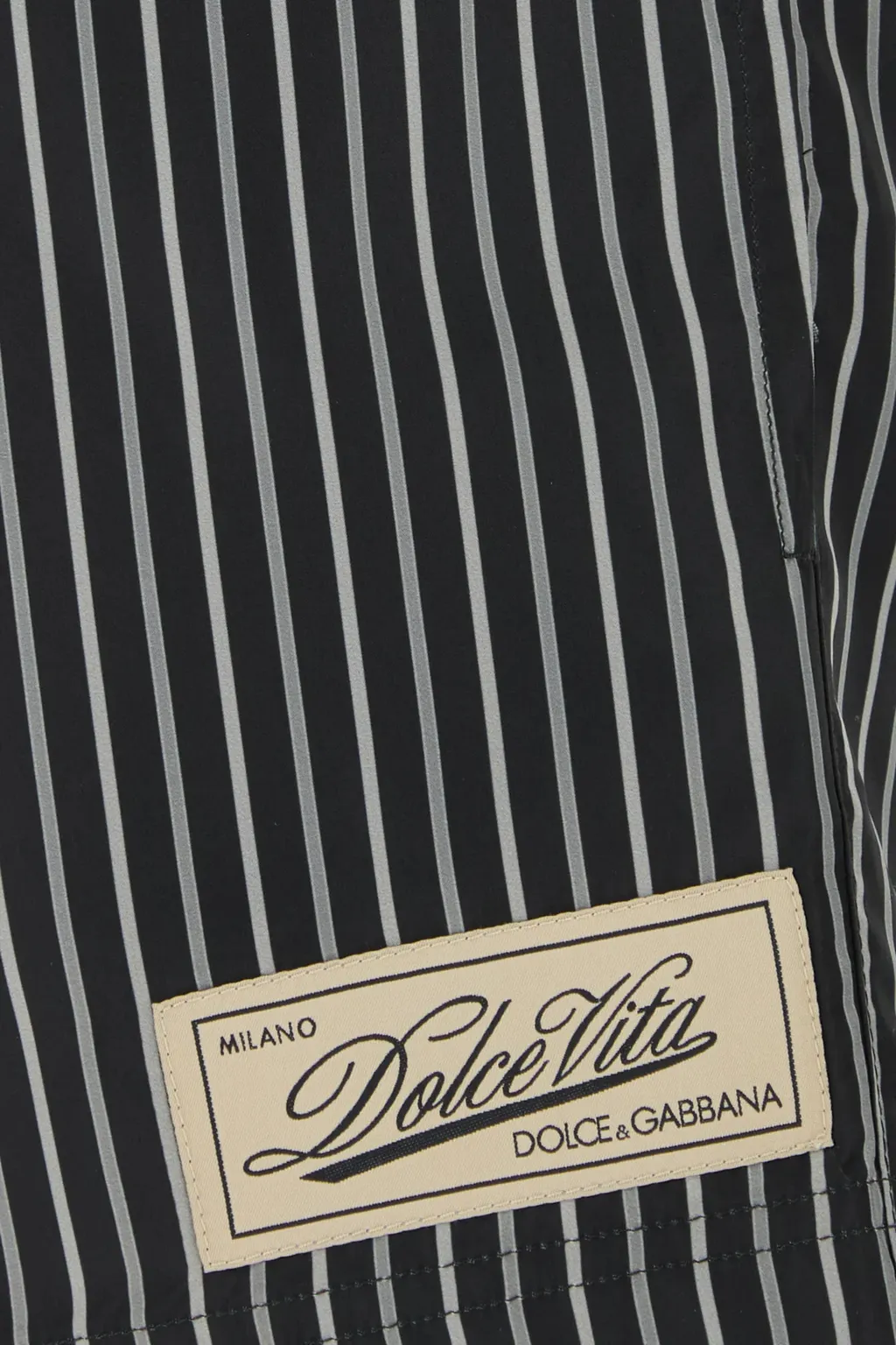 Dolce & Gabbana Striped Swim Shorts