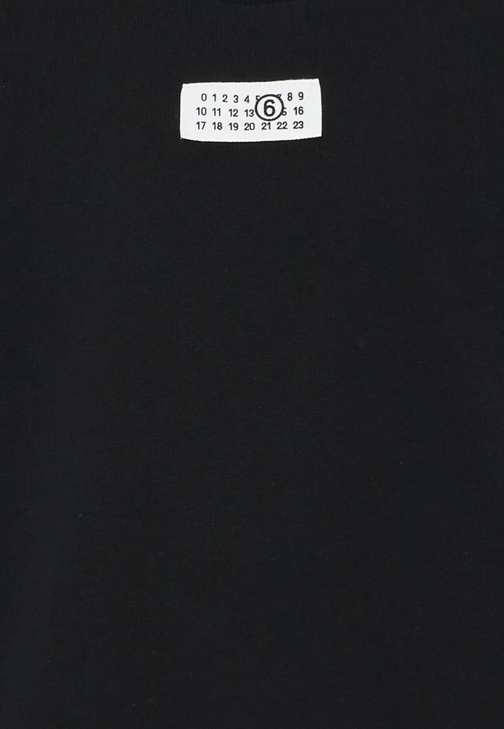 Mm6 Maison Margiela Kids Logo Patch Crewneck Sweatshirt