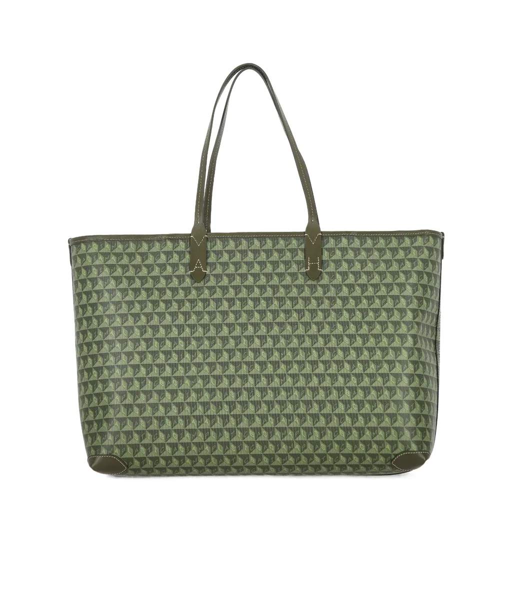 Anya Hindmarch I Am A Plastic Bag Motif Zip Tote Bag
