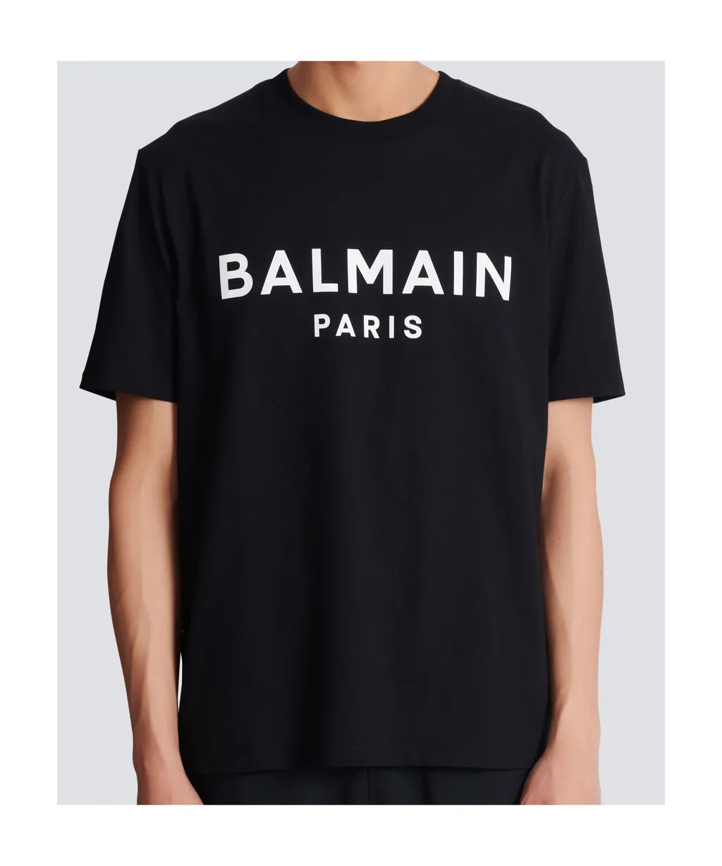 Balmain Logo Printed T-Shirt