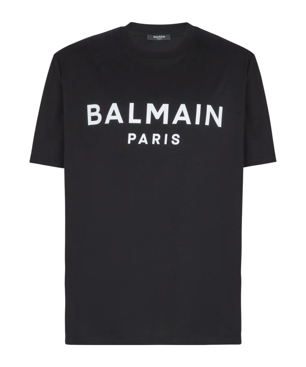 Balmain Logo Printed T-Shirt