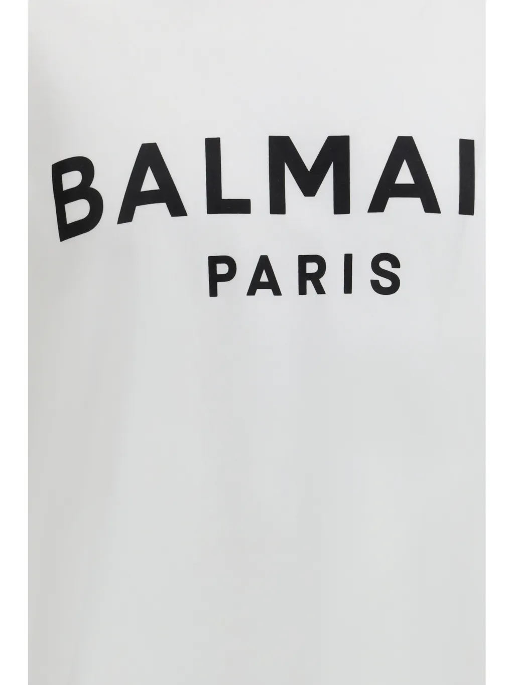 Balmain Logo Printed Crewneck T-Shirt