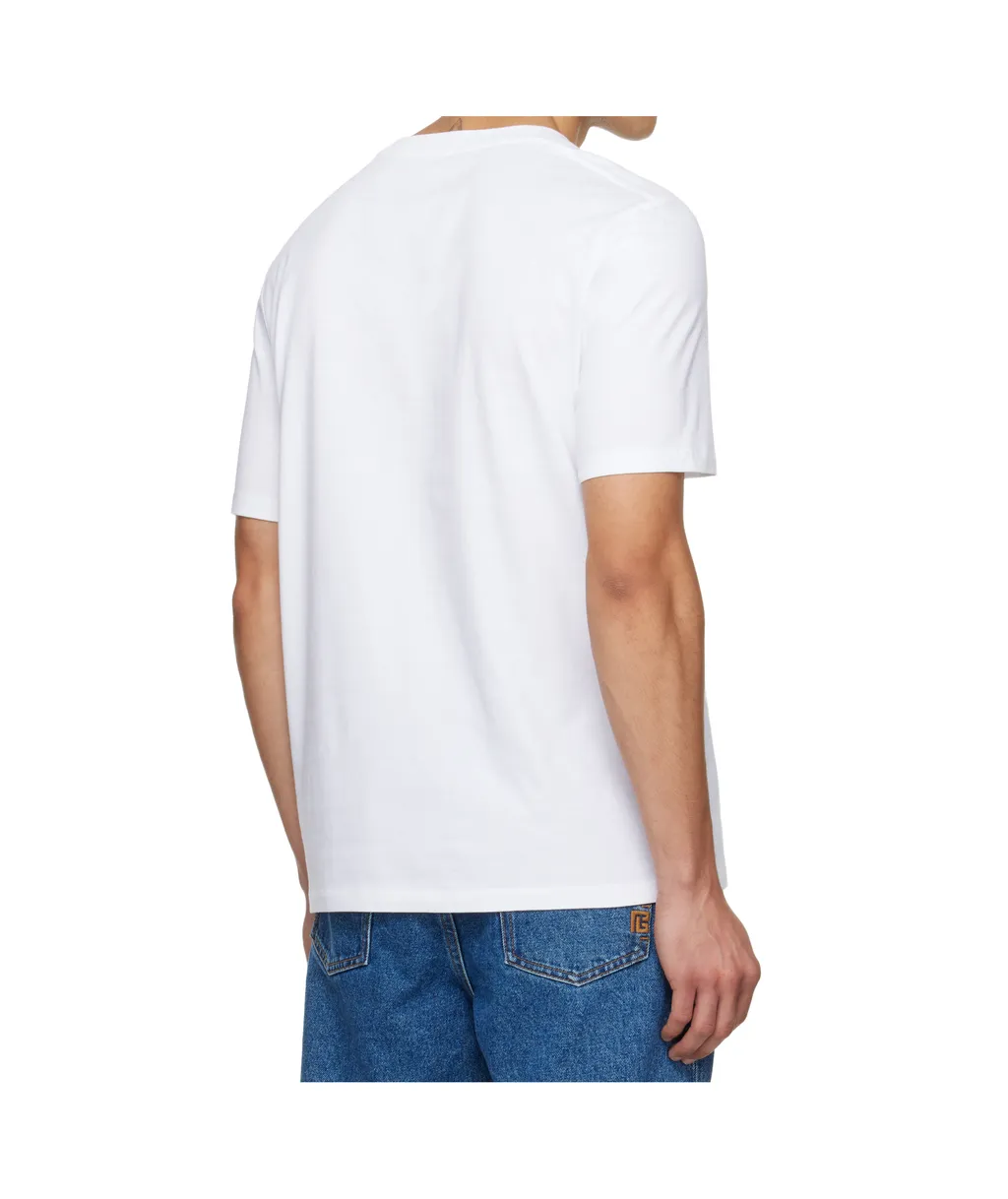 Balmain Logo Printed Crewneck T-Shirt