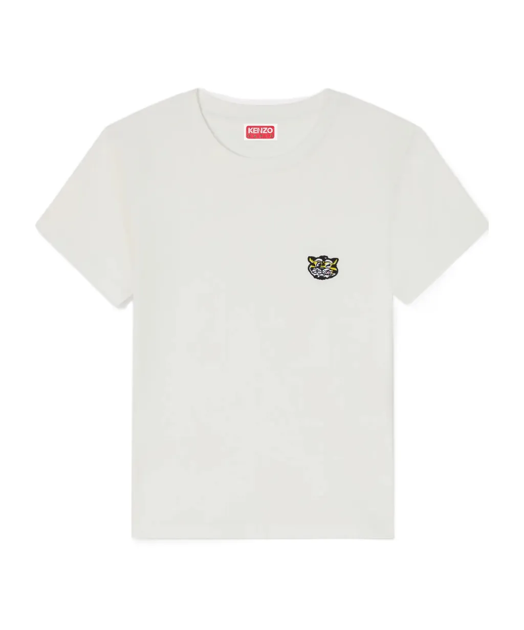 Kenzo Gots Wild Tiger Printed Crewneck T-Shirt
