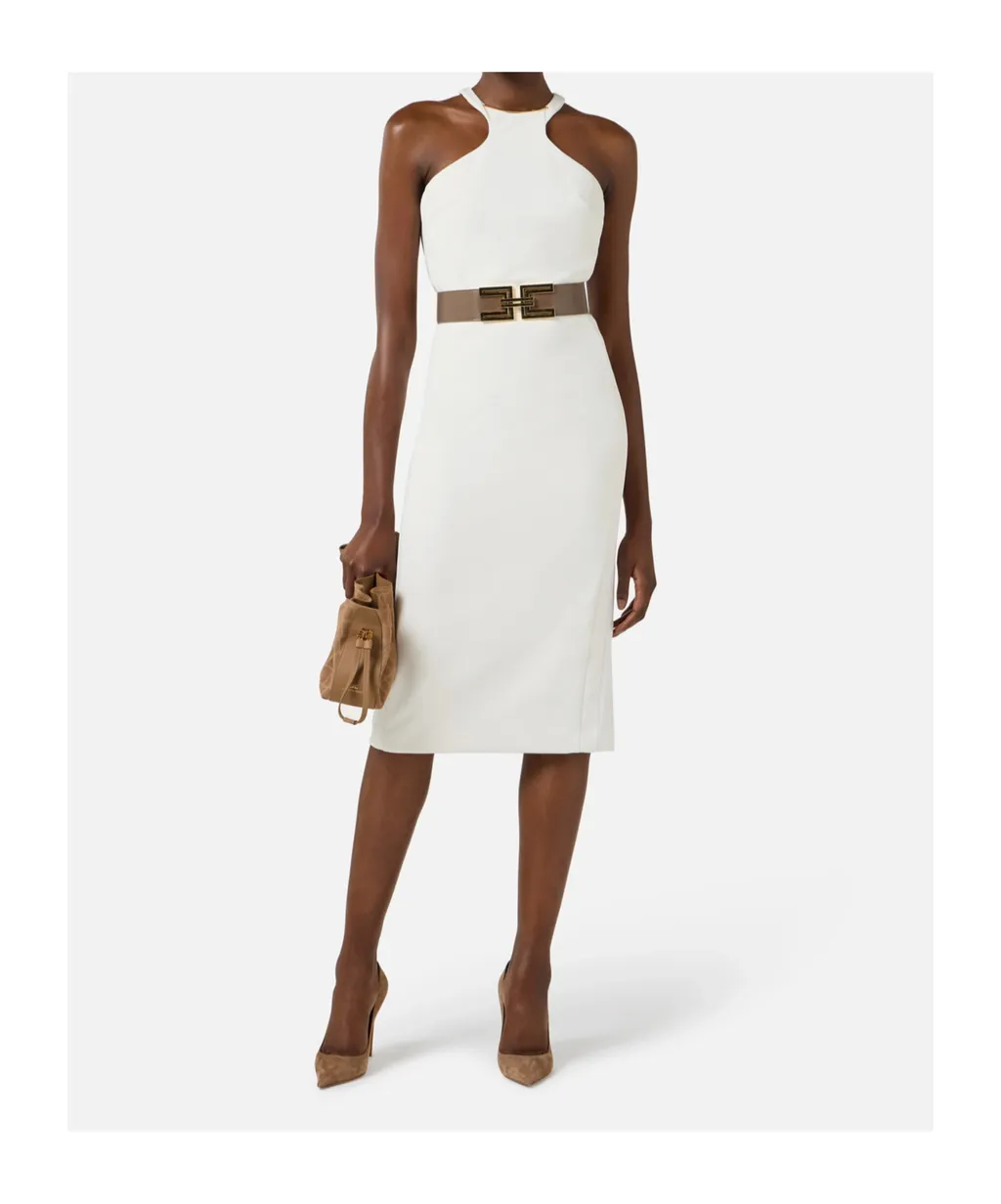 Elisabetta Franchi Embellished Detail Dress