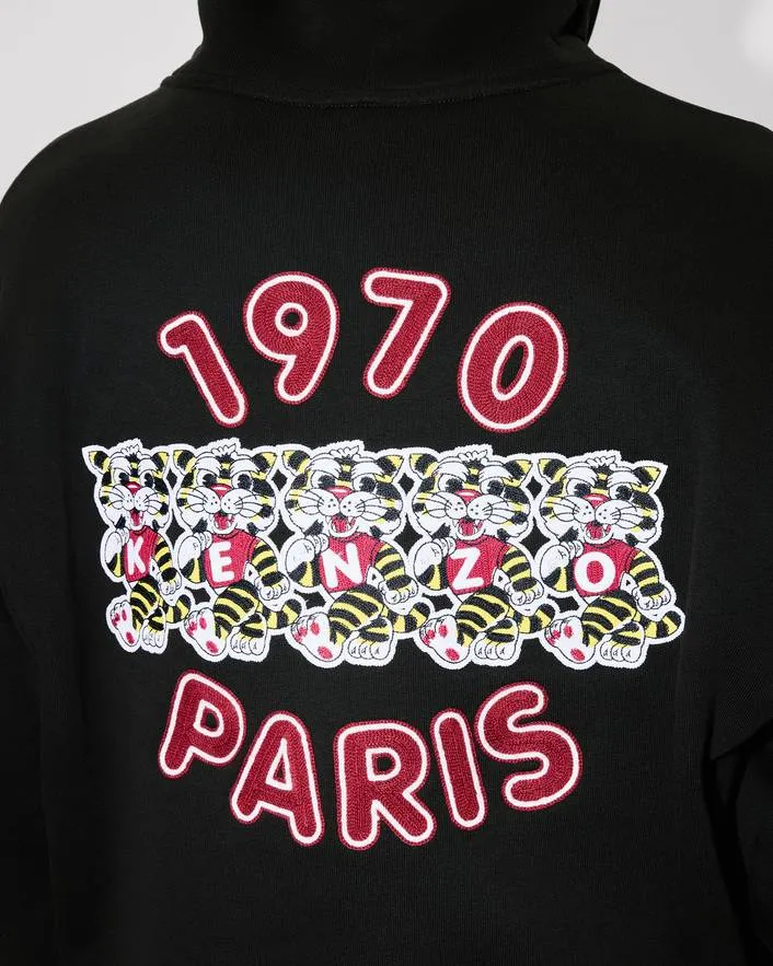 Kenzo Wild Tiger Embroidered Hoodie
