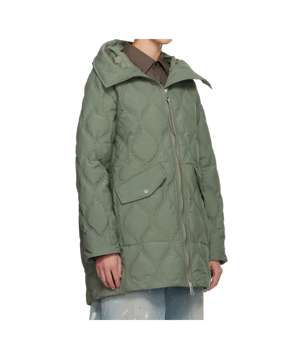 Alessia Zipper Down Jacket