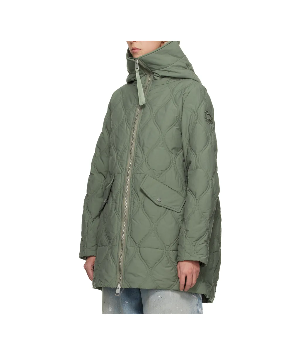 Alessia Zipper Down Jacket