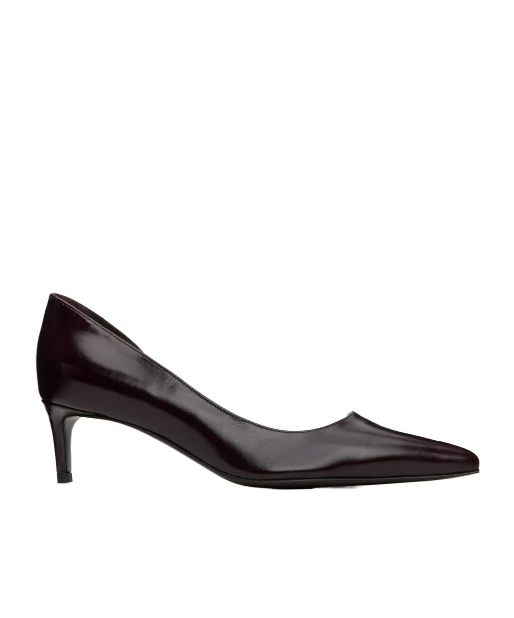Pointed Toe Kitten Heel Pumps