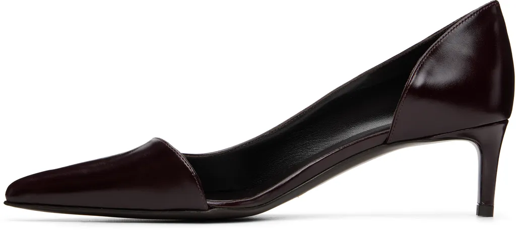 Pointed Toe Kitten Heel Pumps