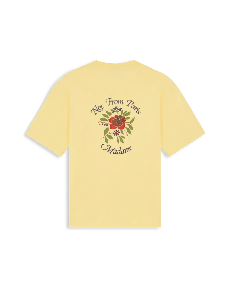 DrÔLe De Monsieur Crewneck Straight Hem T-Shirt