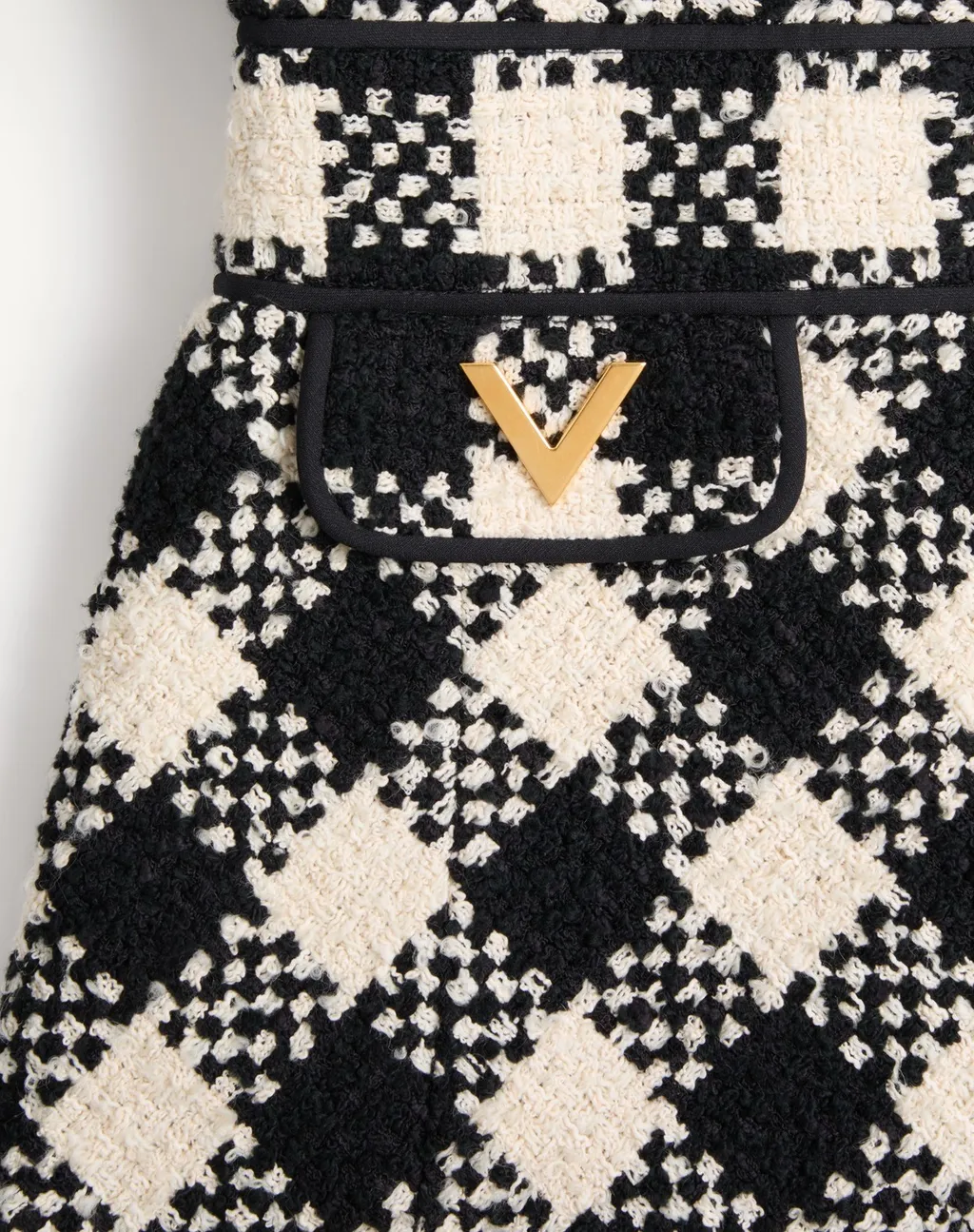 Damier Tweed Dress