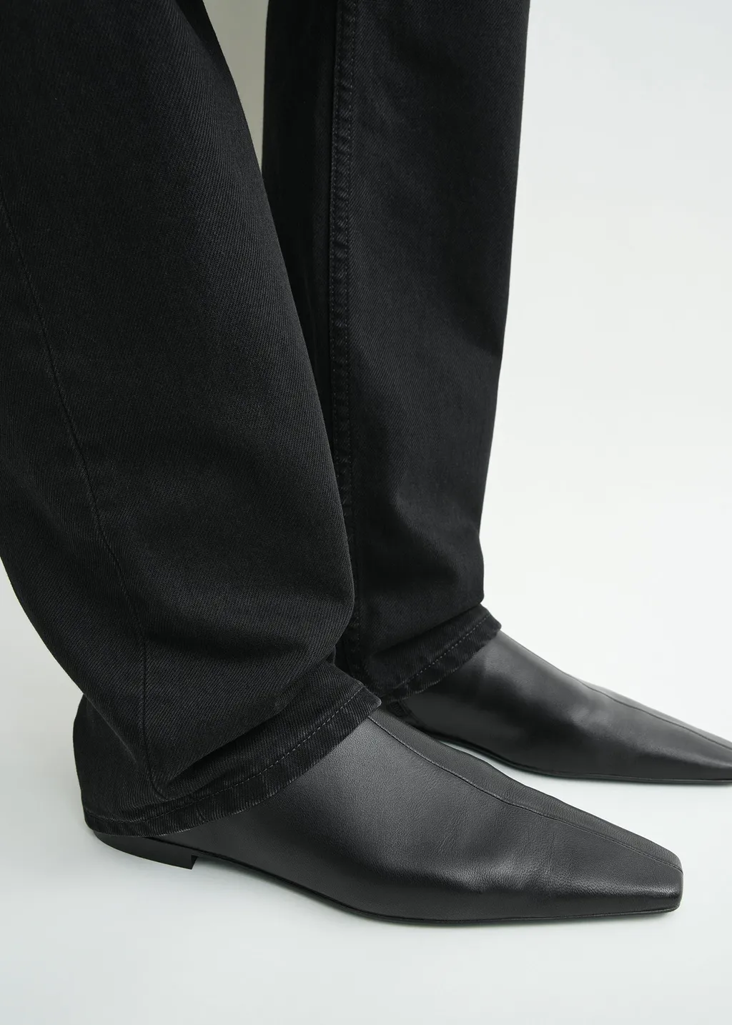 Zipped Leather Boots