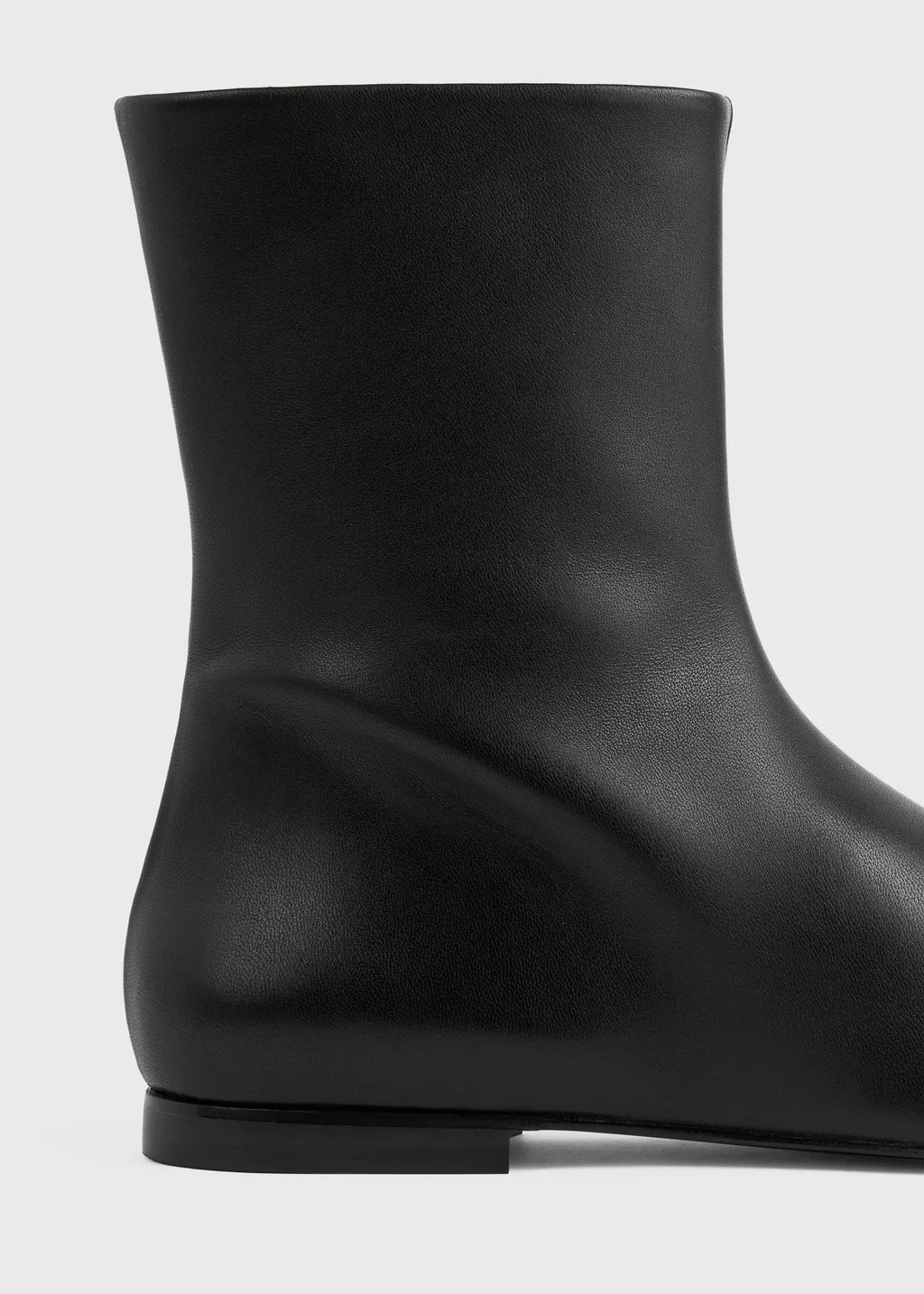 Zipped Leather Boots