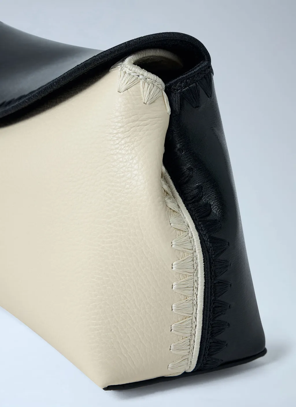 TotÊMe T-Lock Embroidered Foldover Top Clutch Bag