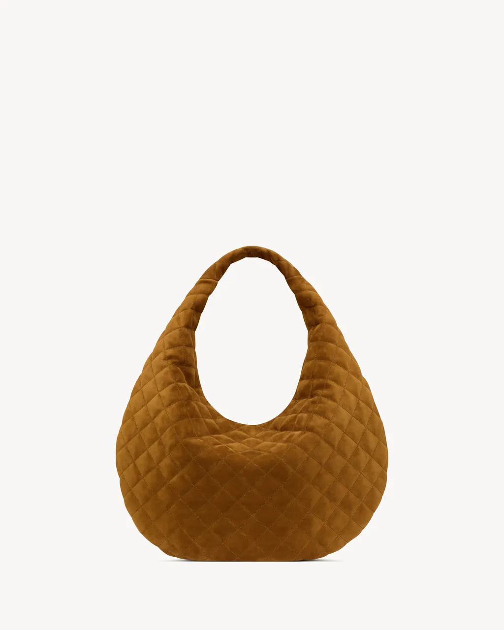 Saint Laurent Quilted Hobo Tote Bag