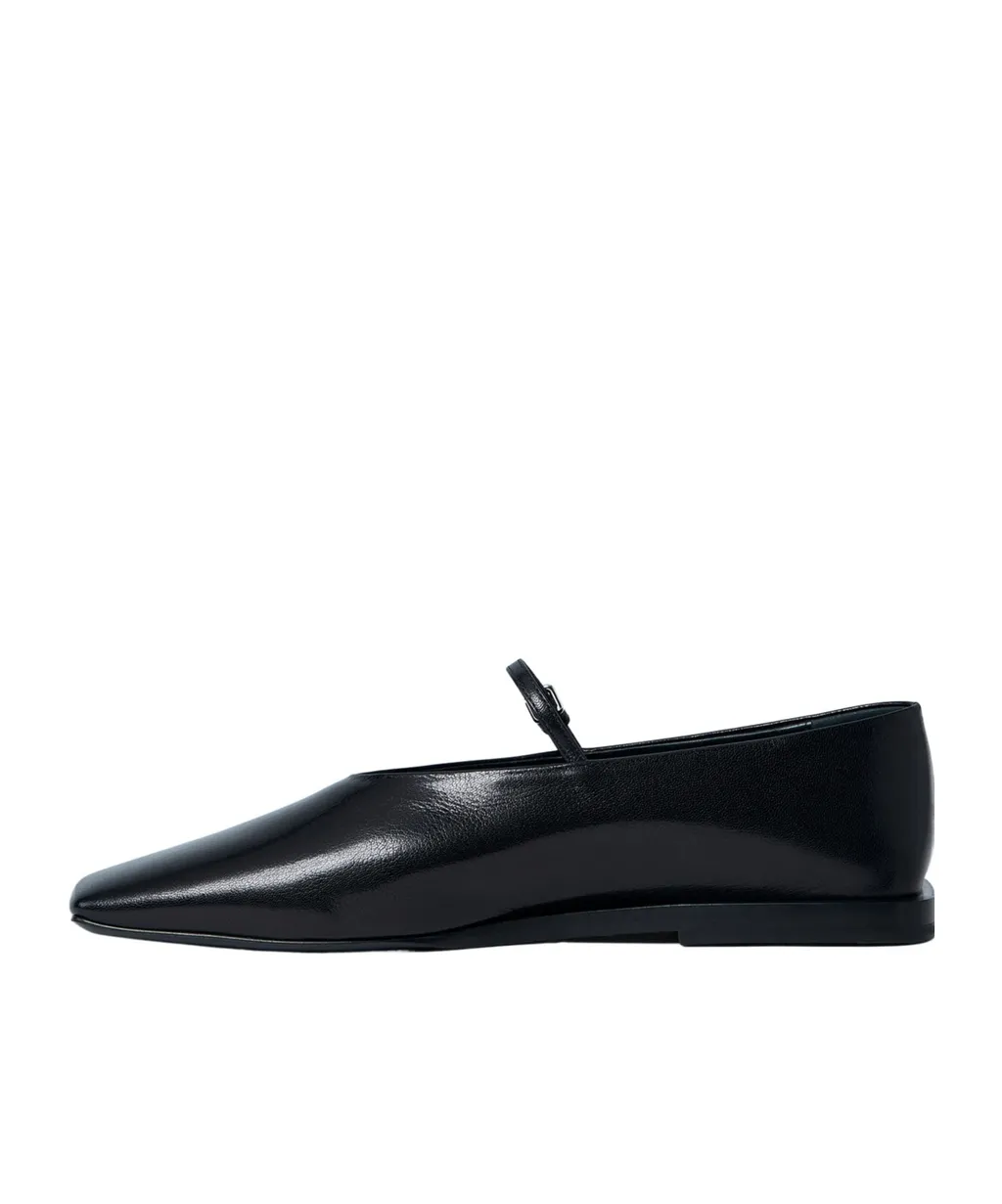 Jil Sander Ankle Buckle Strap Flat Shoes
