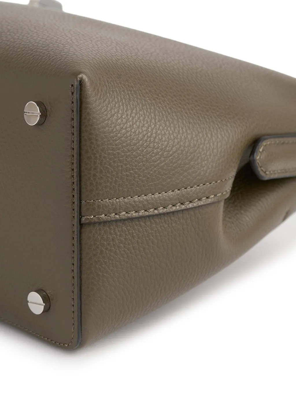 T-Lock Leather Tote Bag