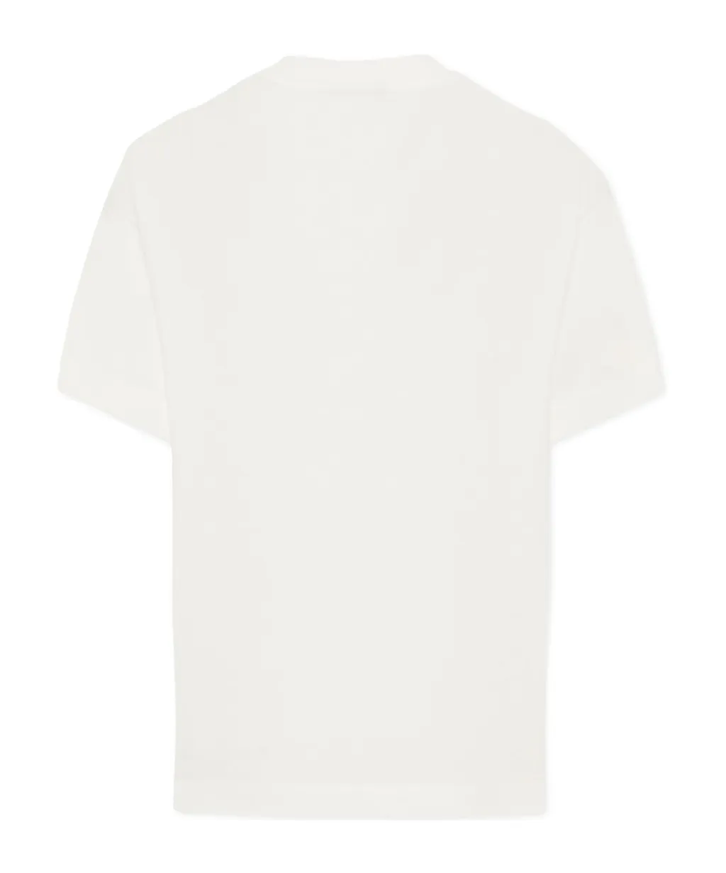 Fendi Kids Logo Printed Crewneck T-Shirt