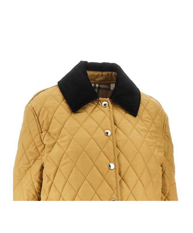 Quilted-Pattern Jacket