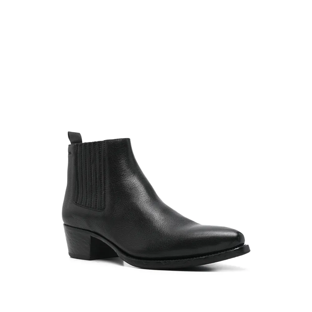 50Mm Pointed-Toe Chealsea Boots