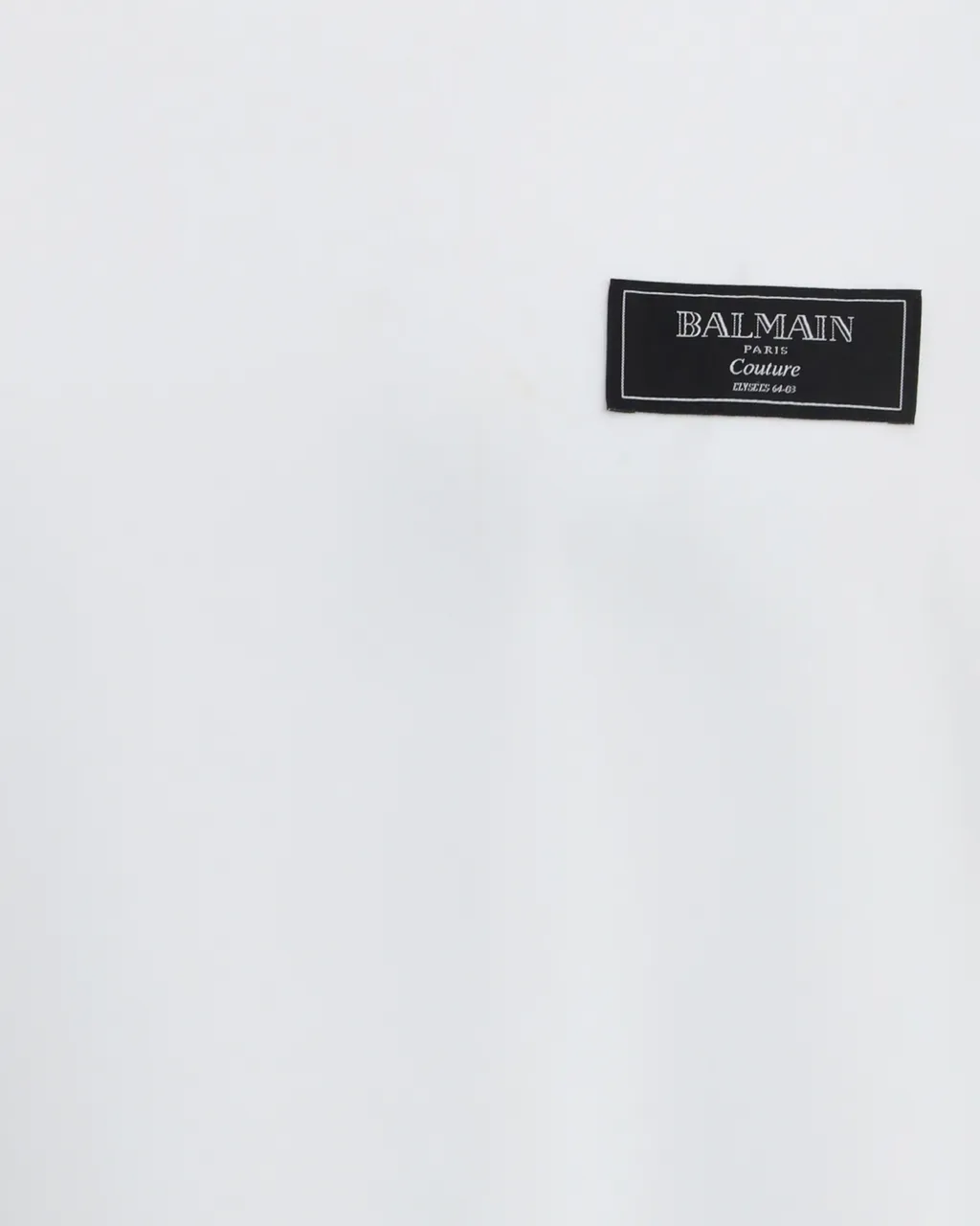 Balmain Logo Motif Crewneck T-Shirt