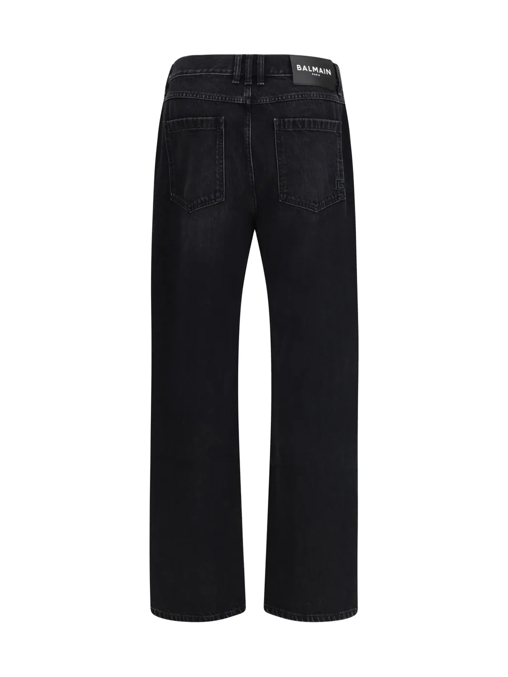 Balmain Loose Fit Denim Jeans