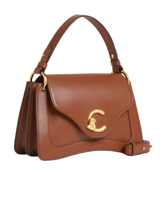 Coccinelle C-Me Foldover Top Tote Bag