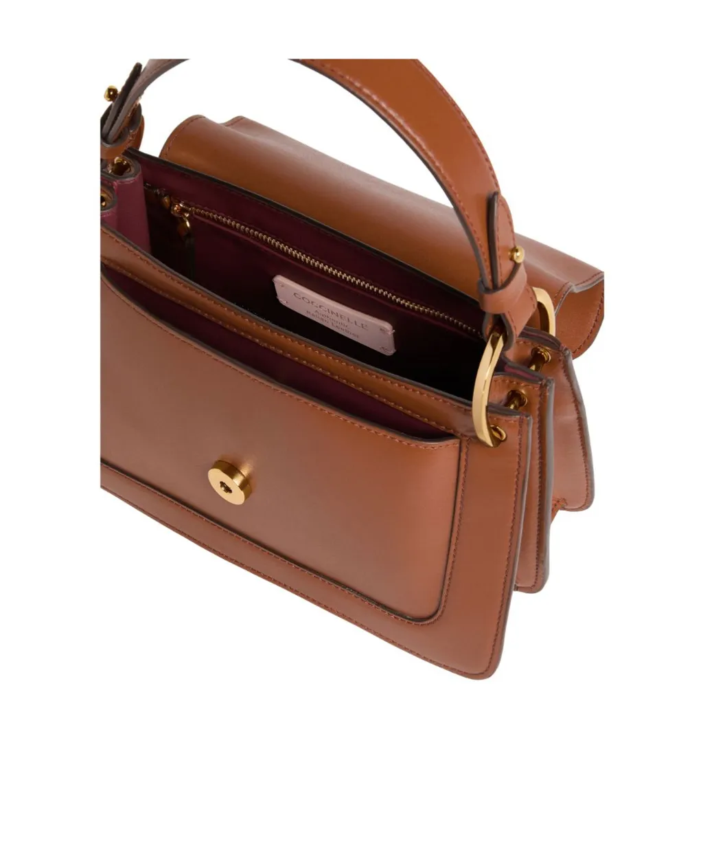 Coccinelle C-Me Foldover Top Tote Bag