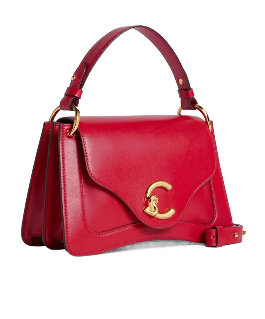 Coccinelle C-Me Foldover Top Tote Bag