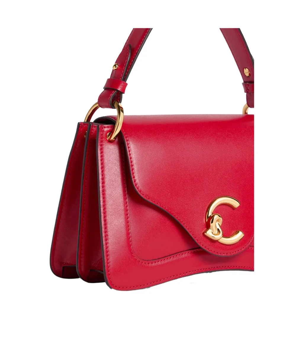 Coccinelle C-Me Foldover Top Tote Bag