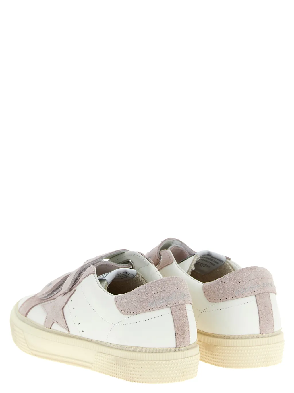 Golden Goose Kids May School Low-Top Sneakers