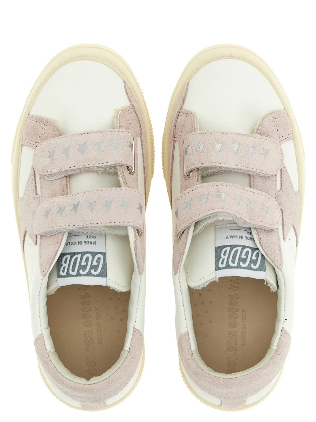 Golden Goose Kids May School Low-Top Sneakers