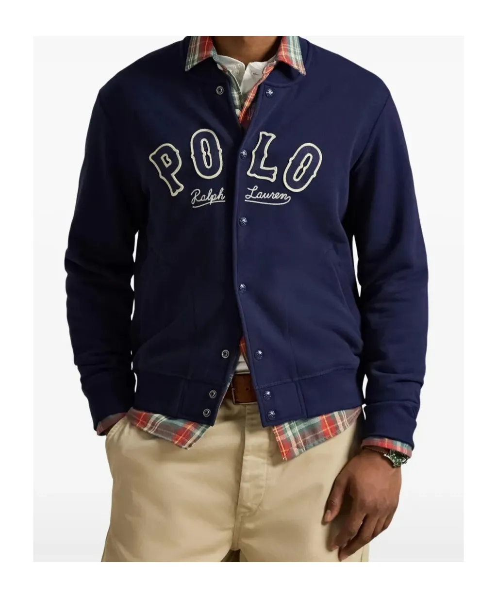 Polo Ralph Lauren Rl Fleece Western Logo Jacket