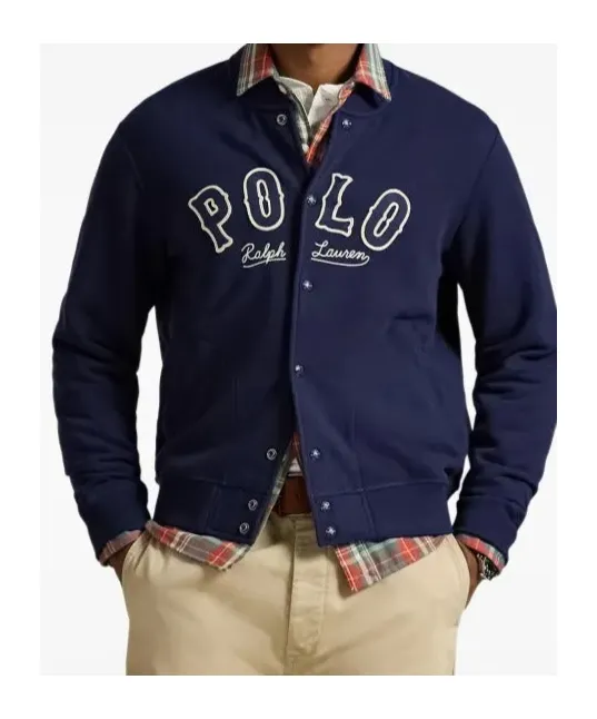Polo Ralph Lauren Rl Fleece Western Logo Jacket