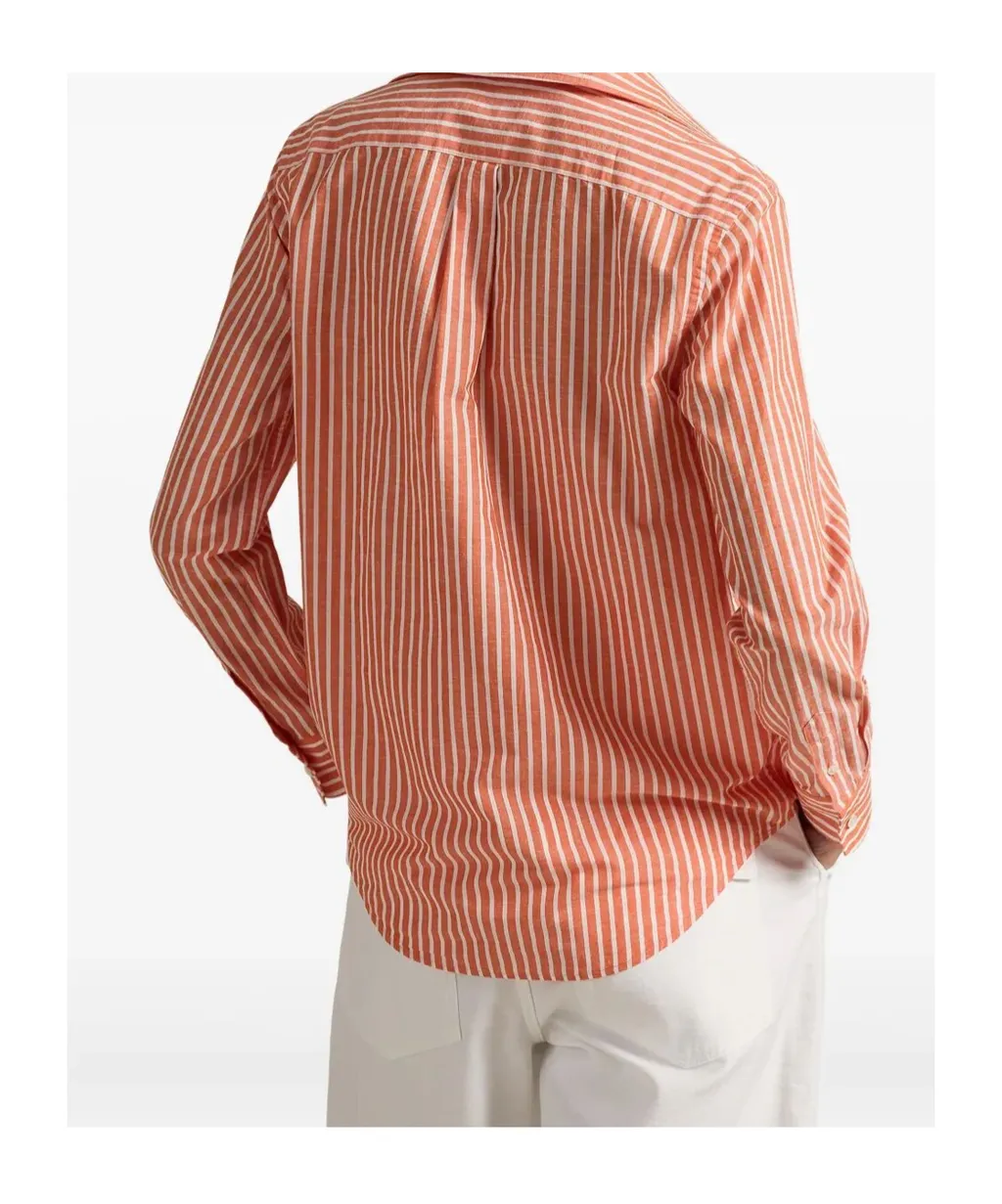 Striped Button-Down Shirt