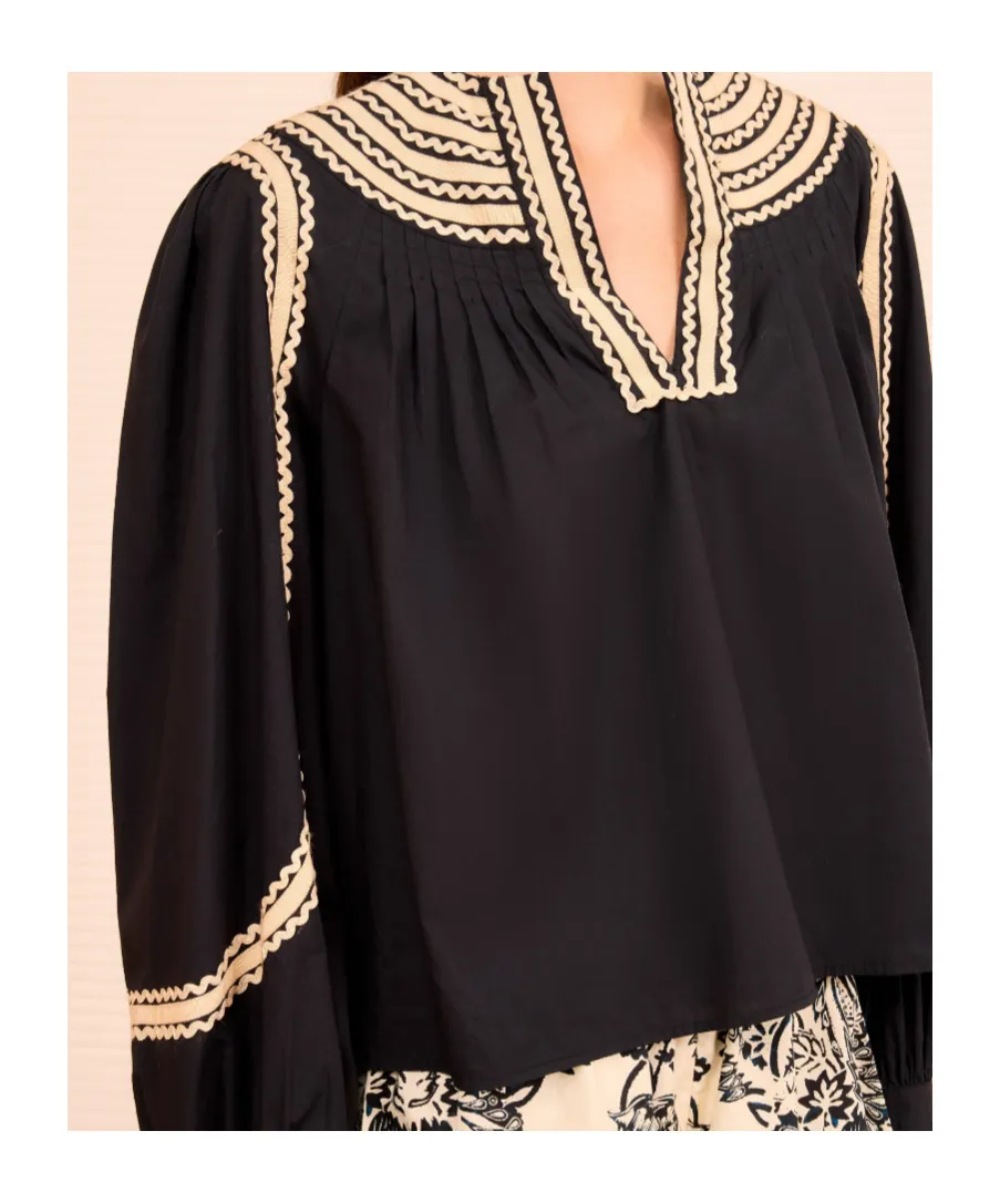 Anora Flutter Sleeve Top