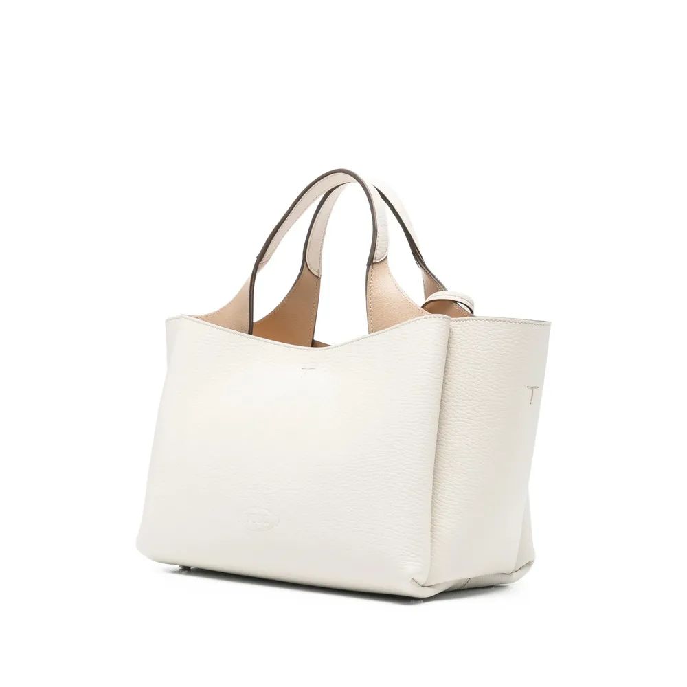 Tod's Logo Plaque Mini Top Handle Bag